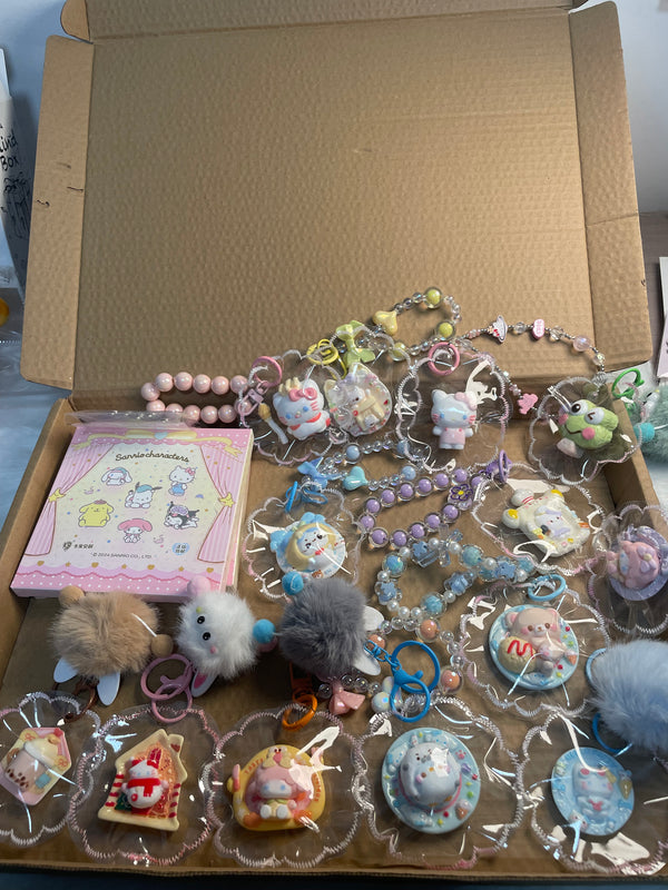 The Cutest Blind Box/ Baby Sanrio Keychain /Buy 3 get 1 Free(Live only)